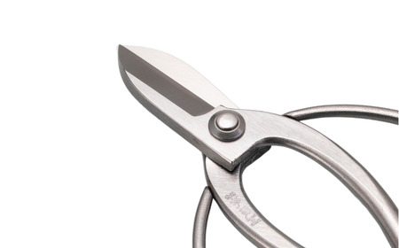 古流鋏165mm ステンレス 華道 生け花 生花 花ハサミ つる手 フラワーアレンジメント 収穫 [坂源] 【020S090】