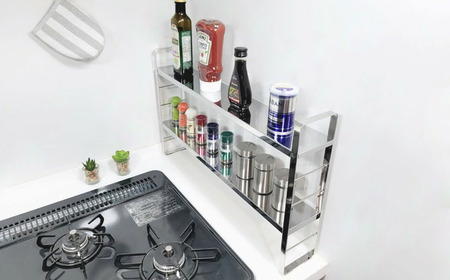 燕三条 調味料ラック 調味料ラック ステンレス製 燕三条製 隙間収納 日本