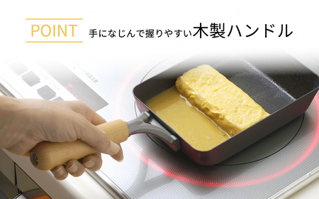 鉄製フライパン3種セット ファイバーエンボス加工 ガス火・IH調理器対応 フライパン26cm 28cm 玉子焼き用 燕三条製