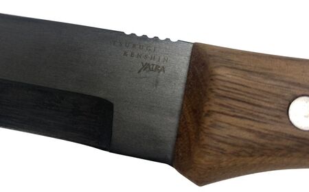 剣謙心 アウトドアナイフ ヤイバ 黒染【L】130mm  キャンプ用品 アウトドア用品 万能ナイフ サバイバルナイフ 焚火 薪割り 燕三条製【048S017】