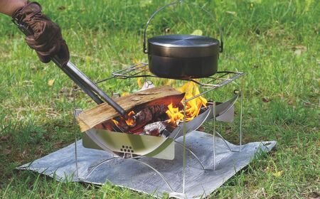 ベルモント]TABI BASEグリルセット 焚き火台 アウトドア キャンプ 焚火