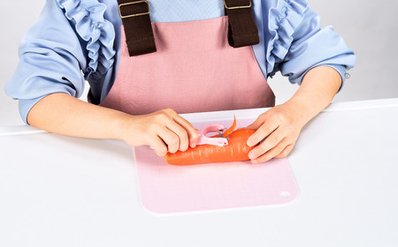 [コトコト] 包丁・ピーラー・まな板セットP ピンク 子供用 こども 食育 キッチン用品 燕三条製 [下村工業] 【010S741】