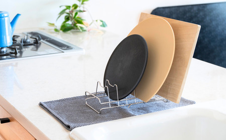 すっきり暮らす ディッシュラック 水切り ステンレス 食洗機対応 燕三条製 [ビーワーススタイル] 【010S783】