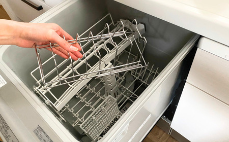 すっきり暮らす ディッシュラック 水切り ステンレス 食洗機対応 燕三条製 [ビーワーススタイル] 【010S783】