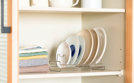 すっきり暮らすセット（浅型+ディッシュラック） 水切りかご ステンレス 食洗機対応 燕三条製 [ビーワーススタイル] 【012S151】