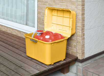 スペースボックス620 イエロー2個組 70L  防災 アウトドアコンテナ キャンプ用品 宅配ボックス