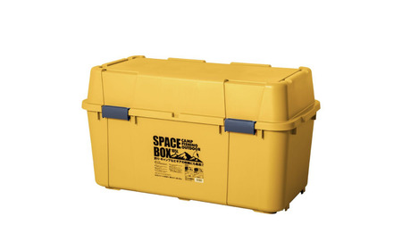 スペースボックス880 イエロー 105L 防災 アウトドアコンテナ キャンプ用品 宅配ボックス