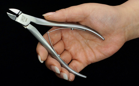 ネイルニッパー ブラスト仕上げ 爪切り 燕三条製 ネイルケア  [FAN OUT]【055S024】