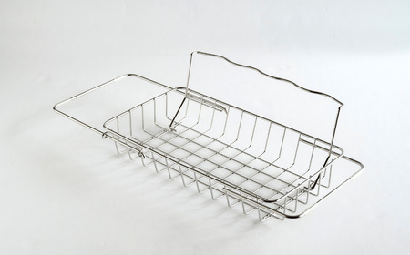 すっきり暮らす立て掛けられるシンク渡し水切り ステンレス 食洗機対応 燕三条製 [ビーワーススタイル] 【014S164】