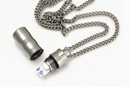 純チタン ニトロネックレス 70cm ウェーブタイプ チタン  [leger（レジエ）]【047P003】