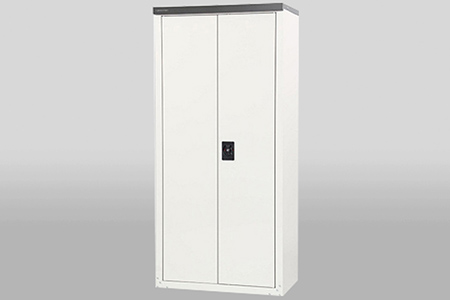 両扉式収納庫 TBRJ-162HT 約75×47×高さ162cm 倉庫 組立式 収納庫 倉庫や物置（収納庫）として便利 [グリーンライフ]【078P003】