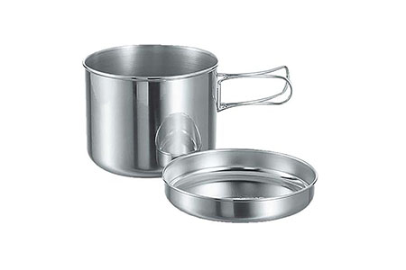 ステンレス製 カートリッジ クッカーセット 燕三条製 アウトドア用品 キャンプ用品[CAPTAIN STAG]  （キャプテンスタッグ） 防災 防災グッズ 防災用品 【010P119】