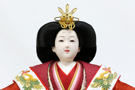 [隆和堂] 伝統工芸士作 お雛様 雛人形（ひな人形） 御所絵巻【745P001】