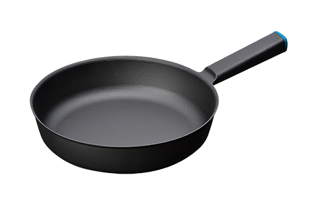 SSC 鋳物 フライパン 24cm ブルー IH対応 フライパン 軽量 鉄 燕三条製