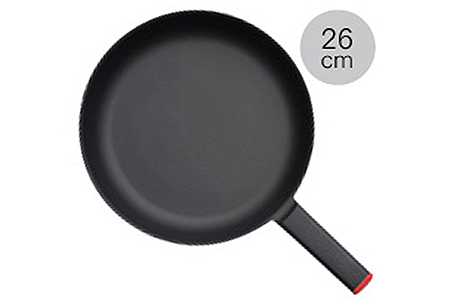 [SSC] 鋳物フライパン 26cm レッド IH対応フライパン 軽量 鉄 燕三条製