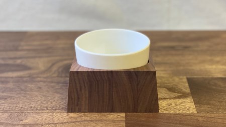 マグカップホルダーM　(ウォルナット) 燕三条製 デスク おしゃれ【014S002】