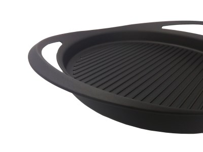 KOMIN] グリルパン26cm （ガス、IH、オーブン等オール熱源対応