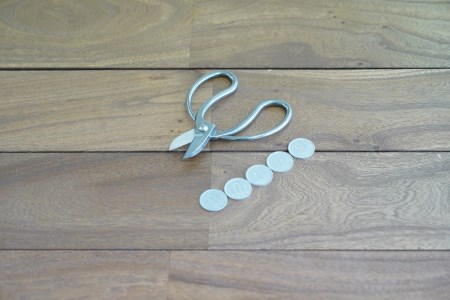 ミニステンレス生花鋏 [坂源] 生け花ハサミ【012S003】