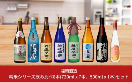 純米酒飲み比べセット8本② - 日本酒