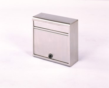 薄型ステンレスポスト（ダイヤル錠付） [グリーンライフ] 【018S006】