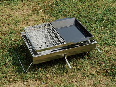 スノーピーク  焼アミステンレスハーフ Pro. S-029HA (Snow Peak) キャンプ用品 アウトドア用品【012S015】