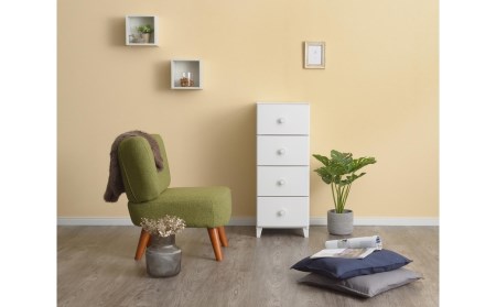 収納チェスト ルームス コンベッソ 344 4段 ライトグレー プラスチック 新生活 チェスト