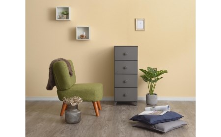 収納チェスト ルームス コンベッソ 344 ダークグレー リビングチェスト プラスチック 新生活