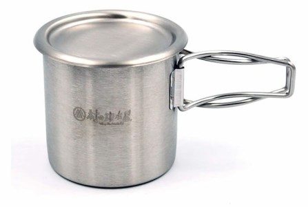 村の鍛冶屋 ツーリングケトルクッカー＆ドリッパーセット&マグカップ3点セット 収納袋付 バイク 登山  キャンプ用品 アウトドア用品 燕三条製 防災 防災グッズ 防災用品 【019S014】