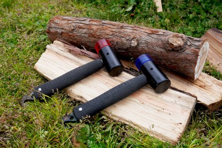 静音ペグハンマー（ブルー） キャンプ用品 アウトドア用品