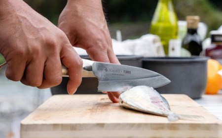 アウトドア包丁 小出刃 右利き用 アウトドア フィッシング用包丁