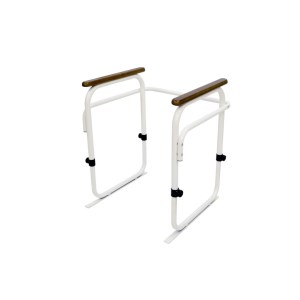 トイレ用アーム ホワイト 燕三条製 トイレ補助 バリアフリー 介助 bwsSELECTION [ビーワーススタイル]【050S002】