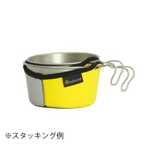 [ベルモント] チタンシェラカップ・コジーセット（オリーブ／ベージュ）シェラカップ480ml 600ml キャンプ用品 アウトドア用品【021S011】