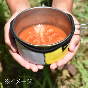 [ベルモント] チタンシェラカップ・コジーセット（オリーブ／ベージュ）シェラカップ480ml 600ml キャンプ用品 アウトドア用品【021S011】