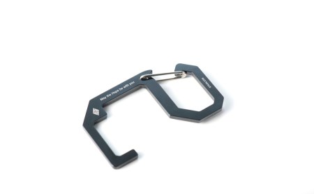 [RUNWELL] SAVER Stainless カラビナ バックハンガー ドアオープナー マルチフック ボトルオープナー 【010S237】