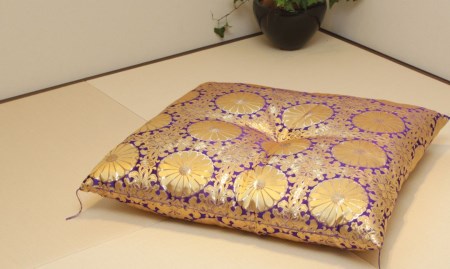 仏前座布団S(ブルー)【013S048】