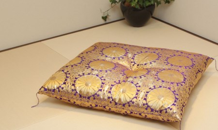 仏前座布団(ブルー)【016S022】