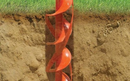 スパイラルボーラー 穴掘り器 ガーデニング 家庭菜園 女性もラクラク 【035S006】