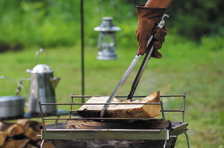 [ベルモント] SUS Hibasami(火ばさみ) ステンレス製 火バサミ キャンプ用品 アウトドア用品 防災 防災グッズ 防災用品 【015S086】