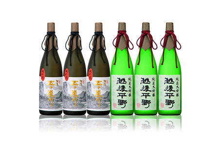 新潟清酒 大吟醸・純米大吟醸6本セット 日本酒 [福顔酒造] 【192P001】
