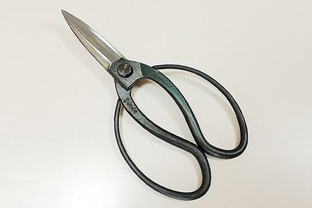 火造り鍛造 大久保鋏 燕三条製 [外山刃物] 鍛造 燕三条製 園芸 農作業