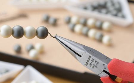 ホビー用 平ペンチ＆丸ペンチセット（SM‐08,SM‐09） [3.peaks（スリーピークス）] 模型工具 プラモデル ペンチ プライヤー 【018S032】