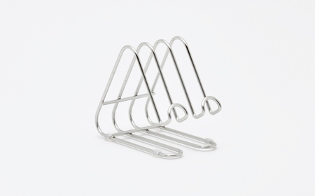 [ハナウタ] hanautaキッチンスタンド キッチン用品 キッチンツール まな板スタンド  タブレットスタンド 燕三条製 ステンレス製 【010S352】