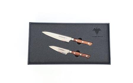 Pro Chef Knife set C : 150mm(P)+90mm(P) 包丁 ペティナイフ 庖丁 キッチン用品 [Muthos Homura] 【294S003】