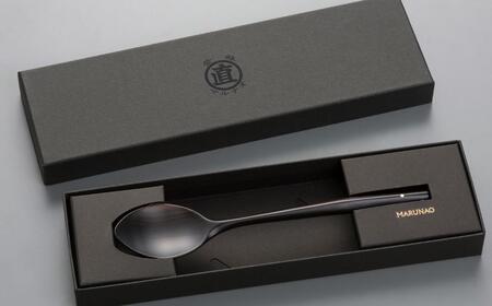 オペラ スプーン170 黒檀 木製スプーン 贈答用 燕三条 ものづくり [マルナオ]  【012S073】