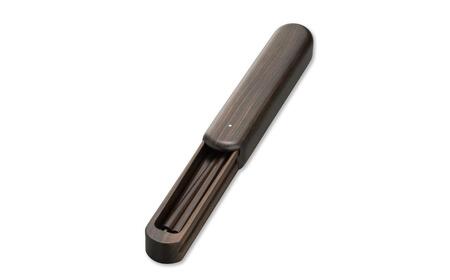 携帯用箸セット 黒檀 235mm 23.5cm 燕三条製 ものづくり [マルナオ]  【081S013】