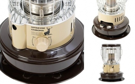 【12/15決済完了分まで年内発送】【数量限定】キャプテンスタッグ×コロナ 石油ストーブ 型式SZ-32CS-CT（BE/BR)（ベージュ/ブラウン）[Y0573]