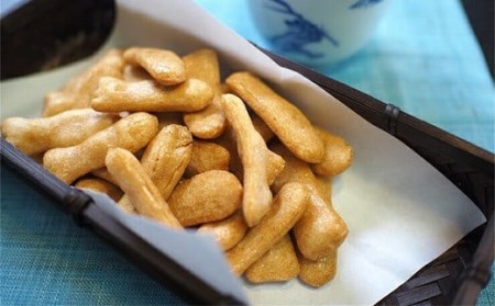 菓子道楽新野屋 くろ羊かん（3本）・米菓（8種）セット[ZF312]