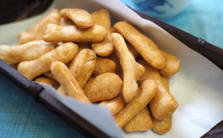 菓子道楽新野屋 くろ羊かん（2本）・米菓（3種）4袋セット[ZB543]