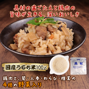 とり釜めし レンジで簡単！ ごはん付き 12食 レトルト レトルト レトルト レトルト レトルト レトルト J83