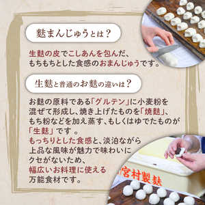 麩まんじゅう食べ比べセット 10個入|饅頭 饅頭 饅頭 饅頭 饅頭 饅頭 母の日 父の日 miyamura005